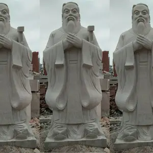 山东石雕古代文武大臣雕像厂家