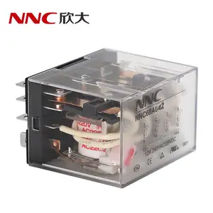 欣大NNC68AL-4Z(JQX-13F-4Z)带灯电磁继电器 转换型12A