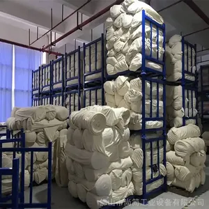 堆垛架 布料堆垛架 面料存放架 布匹周转架 服装行业货架