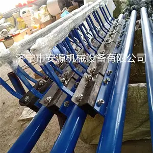 头道合金橡胶清扫器 水泥厂用皮带清渣器 200mm聚氨酯刀头