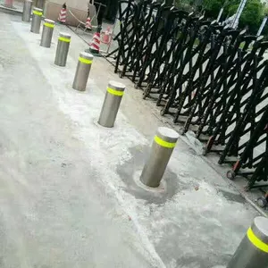 上海励擎智能科技,升降柱,路障