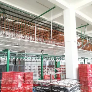 【茗雅环保】粉末喷涂流水线 静电喷涂设备 自动化涂装生产线 喷漆悬挂输送线