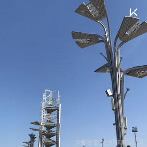 大型景观路灯银杏，LED景观雕塑灯，鸟巢景观灯