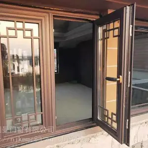 冠墅阳光80系列新中式仿古门窗 源头生产厂家成品发货