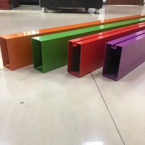 韶关铝方通供应厂家 吊顶木纹铝方通规格齐全
