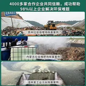 蓝索思植物除臭剂 垃圾场渗滤液除味剂 养殖场除氨气异味去味剂