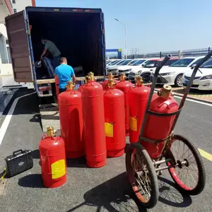配电房七氟丙烷设备过期检测/管网七氟丙烷气体检测充装