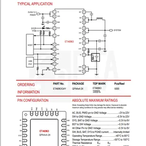 ������̩﮵�س����ETA6963Q4Y QFN4*4-24��װ