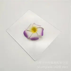 蚀刻玻璃电子屏AG蚀刻广告显示屏防眩光用于相框可丝印黑边