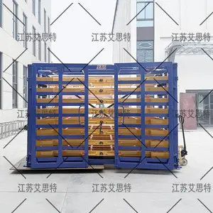 抽屉式板材存放架 可抽拉板材货架 仓储玻璃板材分类存储架