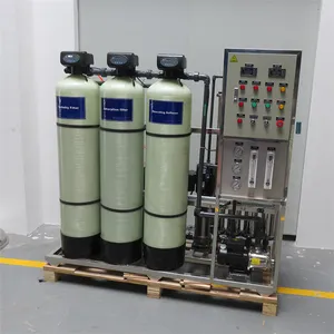工业工厂定制款 华兰达标准型0.5吨反渗透设备生产RO纯水一体化净水处理设备