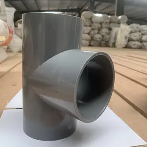 ��ɫ UPVC����ͨ ��63PVCƽ�����ڶ̽� ���ϻ�pvc-u���Ϲܼ�