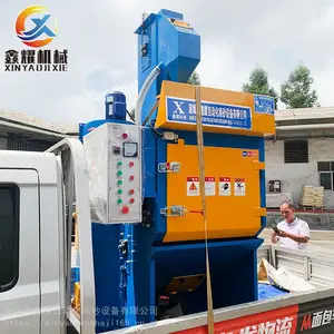 小型抛丸机 鑫耀XY-3510A型履带式滚筒抛丸机