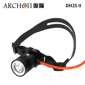 ARCHON奥瞳DH25II二代分体式潜水头顶灯 技术潜水照明灯 1000流明 续航5-72小时