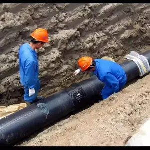 广安圆套DN355/450聚乙烯热收缩套生产厂家 管道防腐厂家