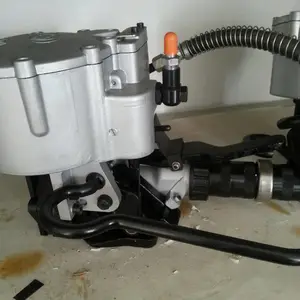 气动一体式钢带打包机,气动铁皮打包机,福建气动打包机
