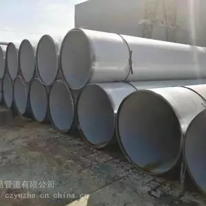 热卖环氧粉末防腐螺旋钢管 tpep防腐螺旋钢管 三层pe防腐无缝钢管