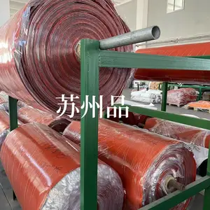 防火橡胶垫料 品一可切条硅钛合金橡胶板A级不燃无石棉
