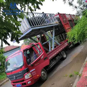 定做大型养猪场装猪台 车载式固定剪叉装猪台 物流站装运中心车载式卸猪台定做