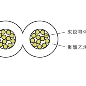 天诚正品电源线RVV2*0.5