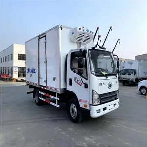 解放虎VH4.2米冷藏车 解放4.2米冷藏车 海鲜冷藏车 食品冷冻运输车