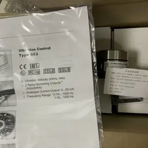 HAUBER振动传感器HE100.01.64.00.00.00.100 频率响应10-1000Hz
