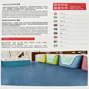 ��ɫ PVC�ܽ��ذ忹ѹ������ ѧУ�׶�԰�칫��ҵ�þ��ĵذ�