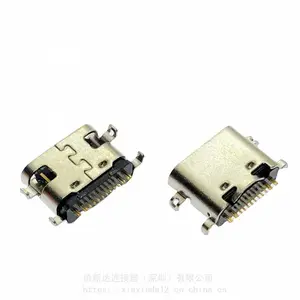 Type-C 16P��ʽ��Ƭĸ�� ��ɫ��оUSB 3.1���ϵ���smtĸͷ �ĽŲ��