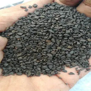 含量45水处理除锰除铁专用锰砂滤料颗粒块状