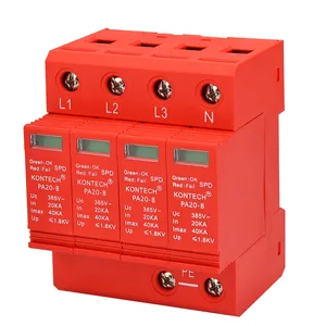 三相电源防雷器PA20-B/4;40KA电源防雷浪涌保护器