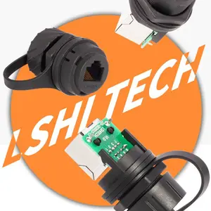 ����LSHITECHRJ45��ˮ���ղ�ͷ����ת����ͷ�ӳ���0.3��