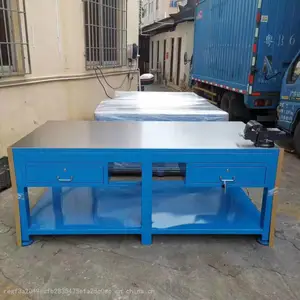 大水磨钢板模具工作台电木板钳工飞模台重型装配维修省模台18mm厚配模桌