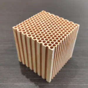 力特环保50*50*50mm方形蜂窝陶瓷贵金属催化剂低起燃温度转化率VOC挥发性有机化合物工业催化剂
