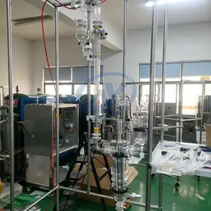 5L 10L精馏装置填料塔AYJ-10中药挥发油精馏反应釜