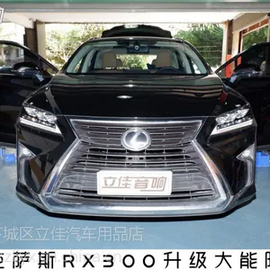 雷克萨斯RX300无损改装升级大能隔音漳州立佳汽车音响