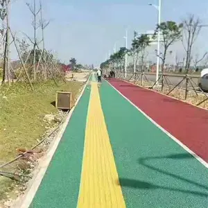 新疆厂家直销彩色透水混凝土 彩色透水混凝土***型材料 技术指导