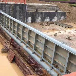 液压翻板钢闸门 钢制一体闸门 水利闸门 钢制一体闸门 平面钢闸门2000mm