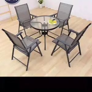 咖啡厅外摆休闲桌椅 休闲藤编桌椅组合 美食街室外餐桌椅批发