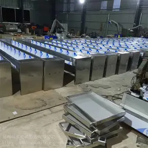 牛饮水槽不锈钢恒温电加热饮水槽双层可尺寸定制