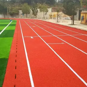 半预制型塑胶跑道 硅pu蓝球场 Epdm球场奥强体育