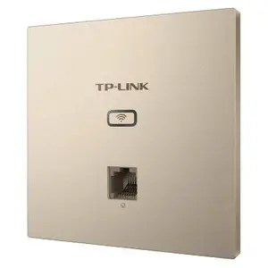 TP-LINK TL-AP450I-PoE 薄款米兰金方  450M无线面板式AP 米兰金