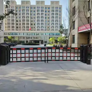 枣庄小区道闸安装 车库升降杆 停车场自动起落杆系统 门卫挡车器销售厂家