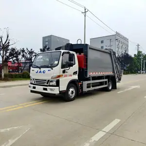 江淮骏铃G5 11方纯电动压缩式垃圾车