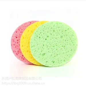 厂家供应压缩木浆棉吸水海绵 黄色木浆棉电极片
