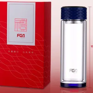 合肥富光玻璃杯定制双层玻璃杯印logo