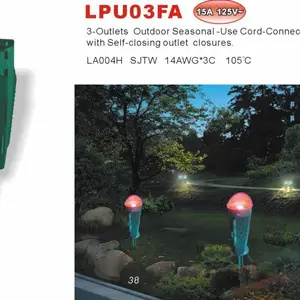 ��Ӧ NEMA5-15P 16AWG-14AWG/3C SJTW ��԰�ݵص�