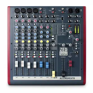 全国总代理艾伦赫赛ZED60-10FX 10路带效果模拟调音台
