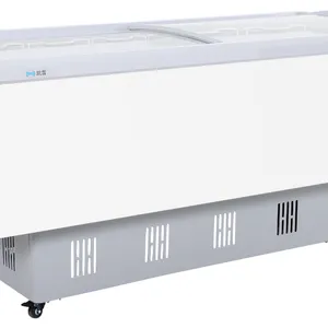 凯雪商用冷柜 KX-769WDZ商超冷冻岛柜 2米卧式冷冻柜