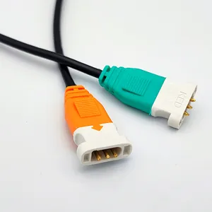 供应直发光非隔离驱动快速连接器 KED三插 三芯信号快整连接线