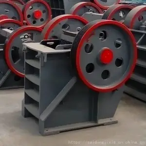 花岗岩颚式破石机 建筑垃圾混凝土破碎机 小型碎石破碎机图片